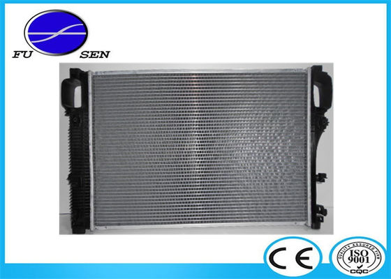 Benz S-CLASS Aluminium Car Radiators With Oil Cooler Plastic Tank Material